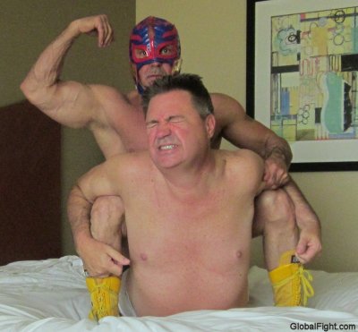 masked man wrestling middle aged hot daddy.jpg