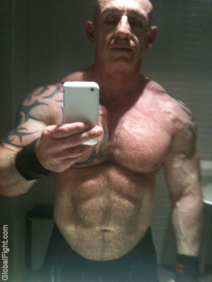 muscleman self portraits mirror pics.jpg