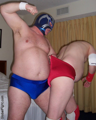 husky jobbers wrestling helpless heels.jpg