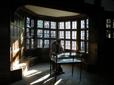 Bay window in the great hall