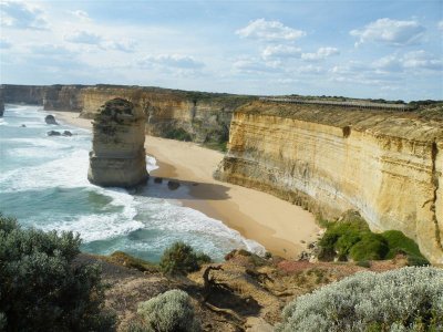 Twelve Apostles Visitor centre view