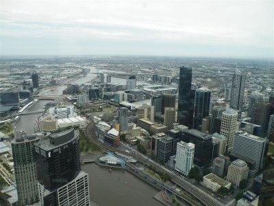 View from the 88th floor, Eureka Skydeck