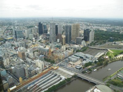 View from the 88th floor, Eureka Skydeck