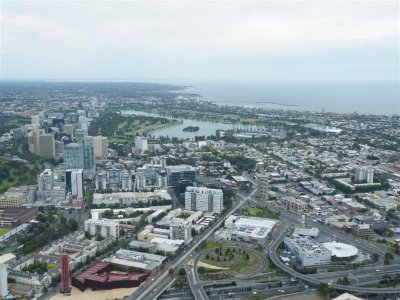 View from the 88th floor, Eureka Skydeck