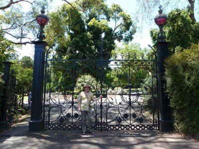 Gates of Royal Botanic Gardens, Melbourne