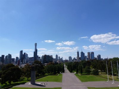 from Shrine of Remembrance