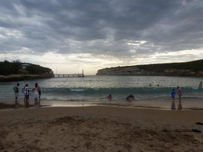 Port Campbell beach - another swim