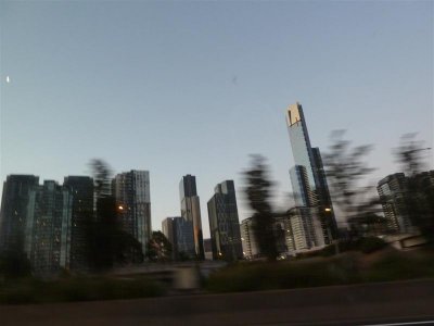 Melbourne from the car