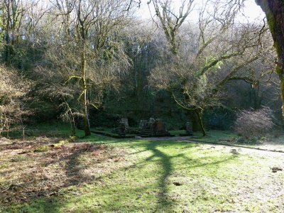 Site of pre-reformation chapel of Trinity Well, Ilston Cwm