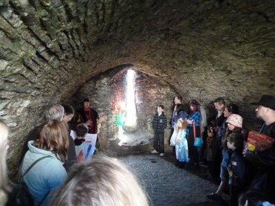 St David's Day celebrations, Swansea Castle