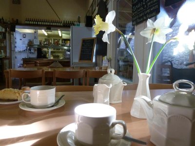 Brecon Cathedral tearoom