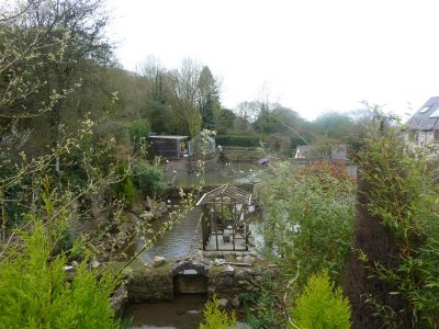 Fascinating garden by the church