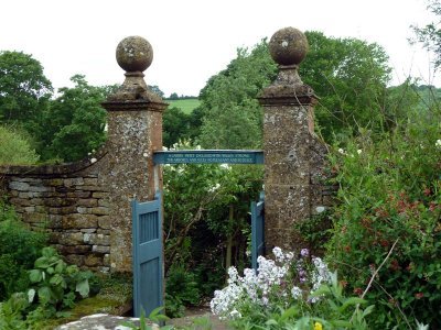 Splendid gateway to the kitchen garden