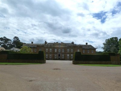 Approaching Upton House