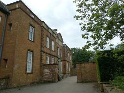 Upton House from the plant sale area