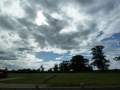 Big sky at the car park