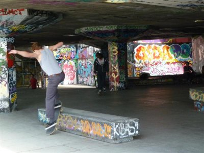 Cool skateboard zone