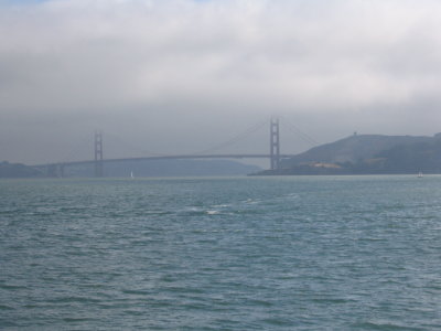 View from ferry back to SF