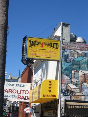 Taqueria El Faralito - seedy (delicious) burrito dive.