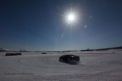 Lamborghini Winter Academy - Ice Driving in Hailar, Inner Mongolia! Mar. 24-26, 2011