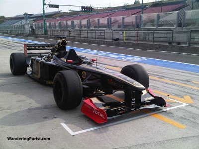Lotus IRace at the Hungaroring, Budapest - October 6, 2011