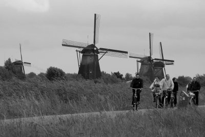 Dutch Wind Mills at Kinderdijk