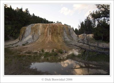 Orange Spring Mound - Yellowstone Mammoth Hot Springs
