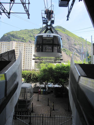 Cable car to Sugarloaf Mountain