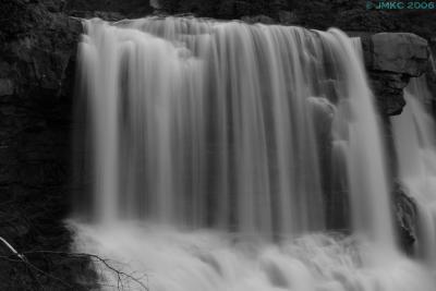 Blackwater Falls 3, b&w