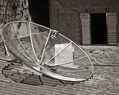 Dish on Tin Roof