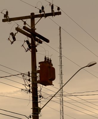 Wires at Dusk