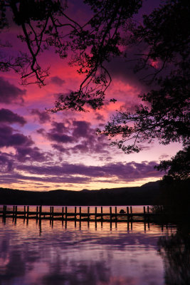 Coniston Water post sunset calm 2-2