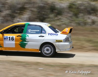 Rally Barbados 2008 - Ryan Champion, Craig Thorley