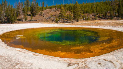 Colorful Hot Springs - Upper Geyser Basin