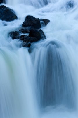 Waterfall Motion Blur - Firehole River