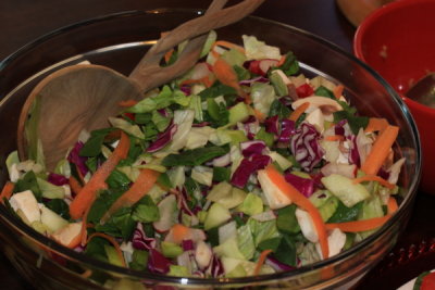 Colorful Spoon Salad
