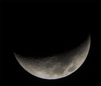 Waxing Crescent, January 13, 2008