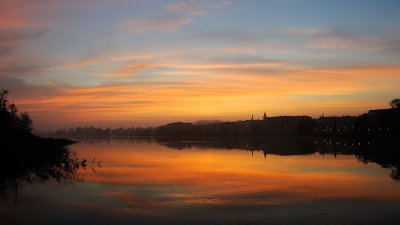 Silkeborg Skyline by Morning 2