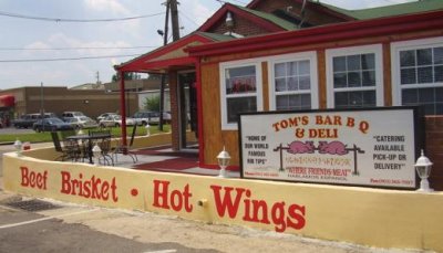 Tom's BBQ 4087 Getwell Rd. at Raines Rd. Memphis