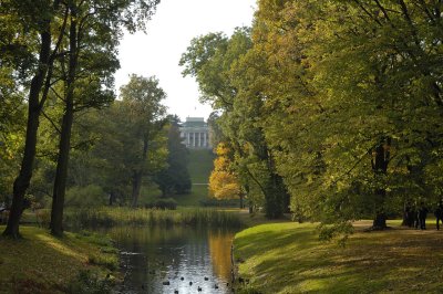 Early Fall at the Royal Lazienki Park in Warsaw, October 2011