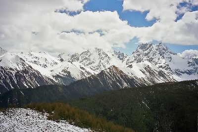 Siguniang, Sichuan Province, China.