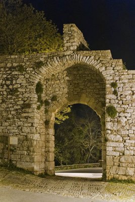 Leaving Erice - Porta Carmine