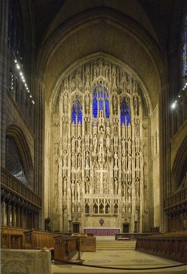 The high altar and great organ