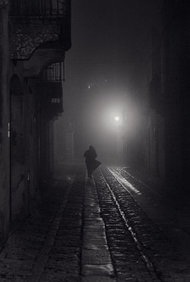 Walk on a Foggy Night