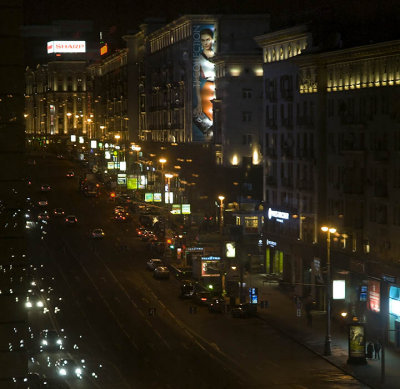 Midnight in Moscow  - Tverskaya Street
