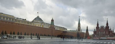 The East Wall of the Moscow Kremlin