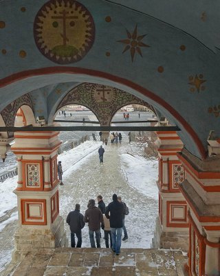 The north west portico - St. Basil's Cathedral