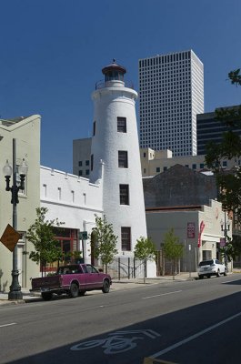 The lighthouse on Camp Street