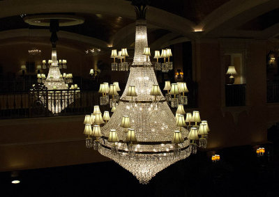 What do you call a 4000 pound chandelier?