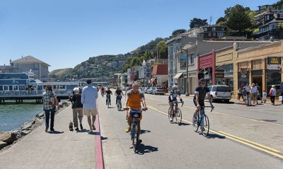 Saturday cyclists